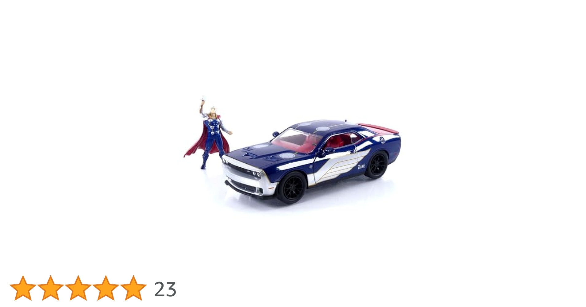 Amazon | 1:24 MARVEL THOR & 2015 DODGE CHALLENGER SRT